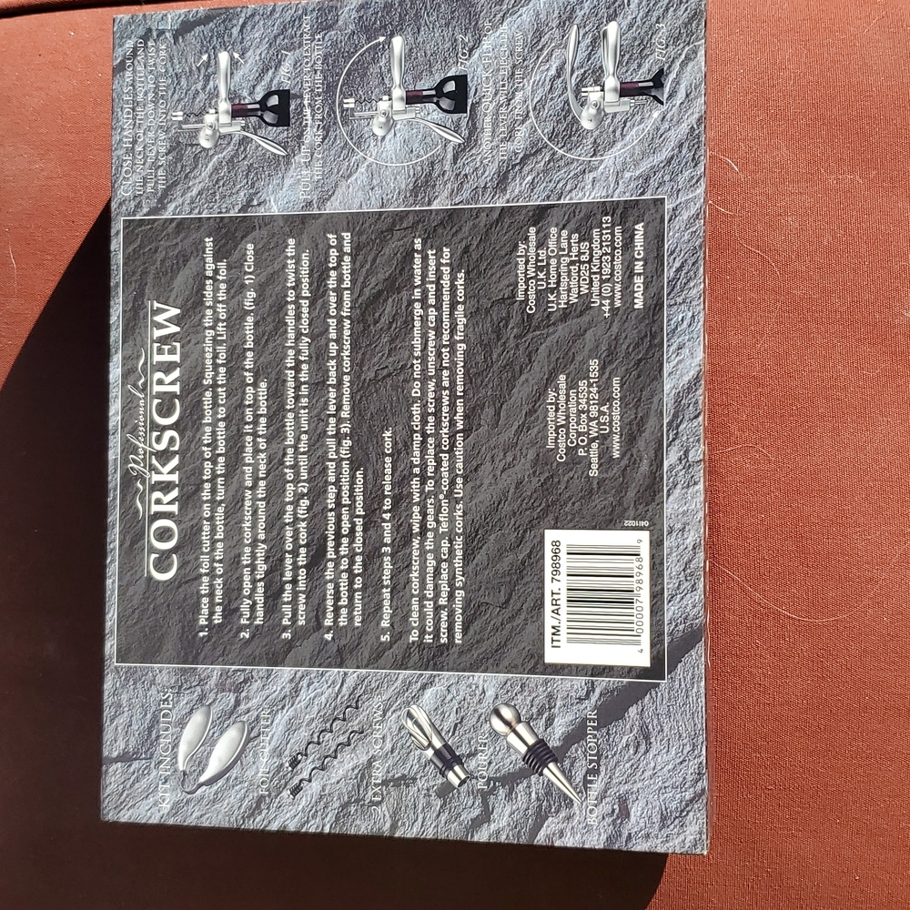 Professional corkscrew kit - Picture 3 of 3